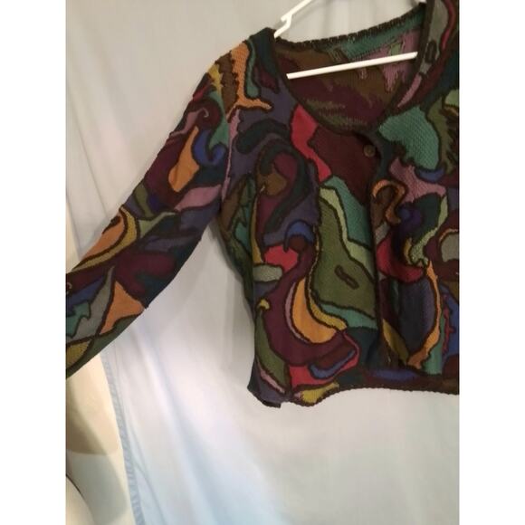 Multi colored sweater/jacket - Picture 5 of 5